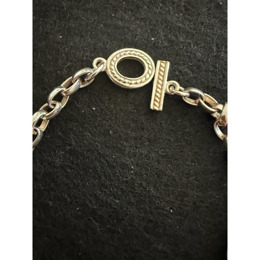 Tiffany & Co. Sterling Silver Heart Charms Bracelet - Picture 3 of 8